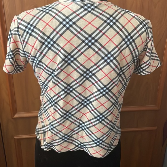 Soldā¤ļøAuthentic Burberry Check T-Shirtā¤ļø - Picture 11 of 17